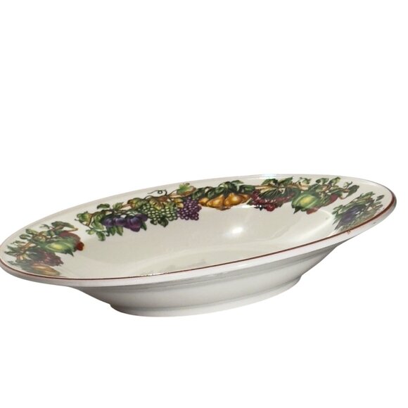 Kensington Garden Soup / Salad Bowl 8.25" Fruit Pattern - Picture 8 of 11